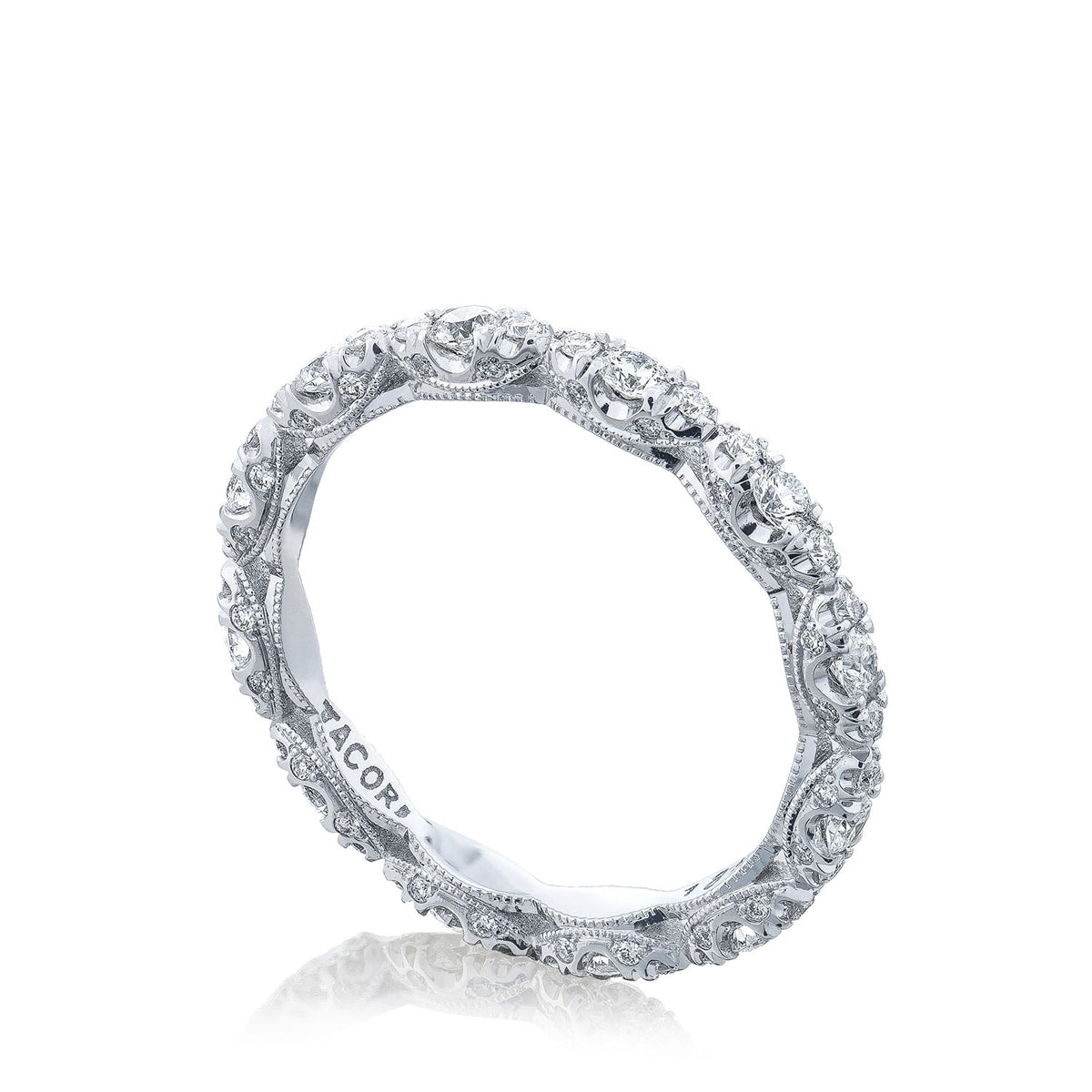 Tacori Petite Crescent Marquise Shape Wedding Band