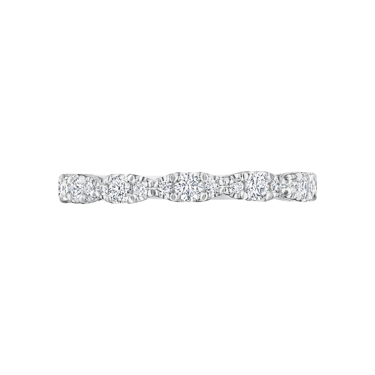 Tacori Petite Crescent Marquise Shape Wedding Band