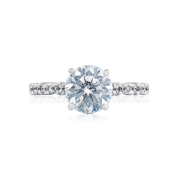 Tacori Halfway Round Solitaire Engagement Ring
