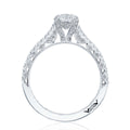 Tacori Petite Crescent Round Solitaire Engagement Ring
