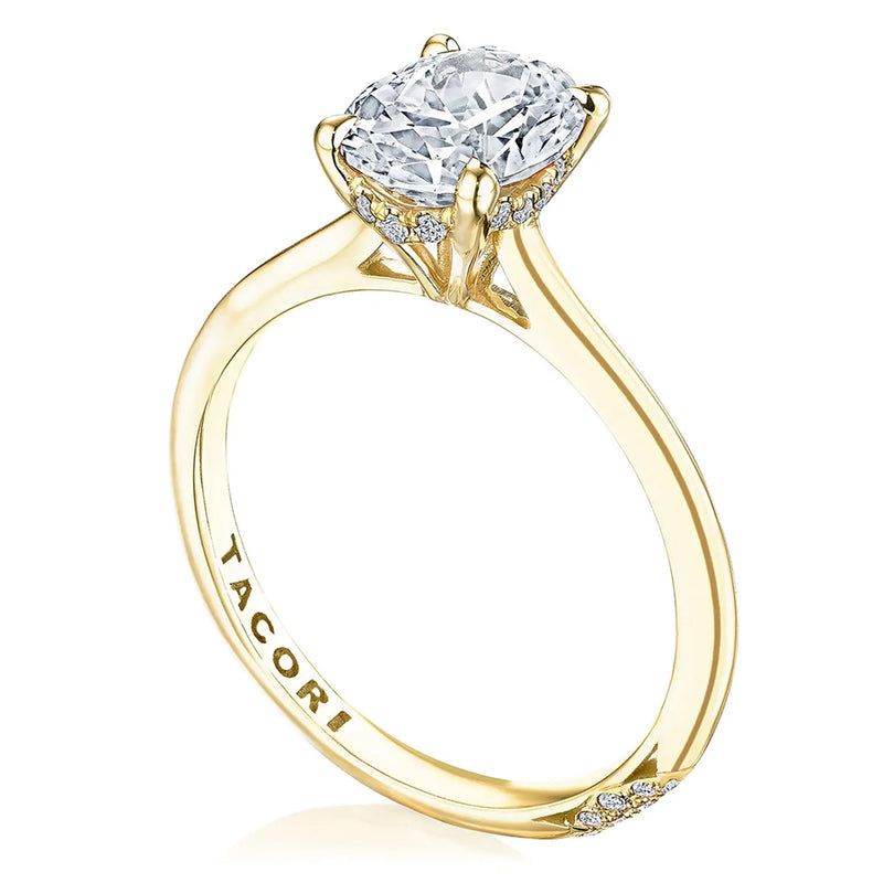 Tacori Oval Solitaire Engagement Ring