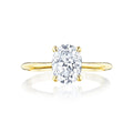 Tacori Oval Solitaire Engagement Ring