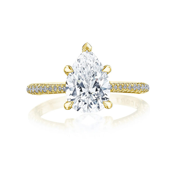 Tacori Pear Solitaire Engagement Ring