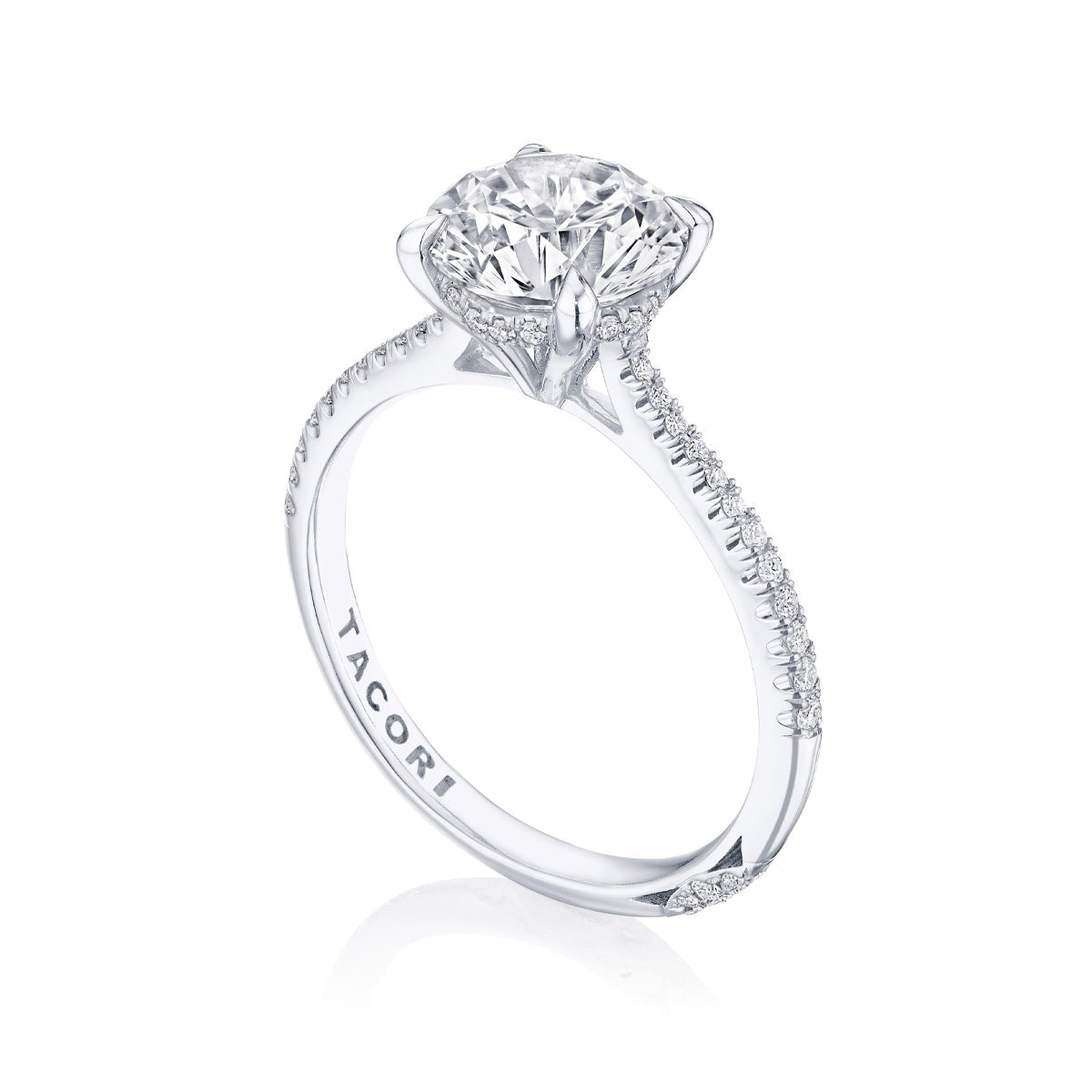 Tacori Founder's Collection Round Solitaire Engagement Ring