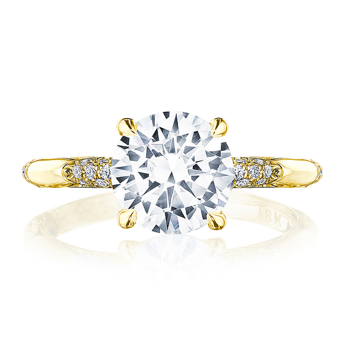 Tacori Founder's Collection Halfway Diamond Engagement Ring