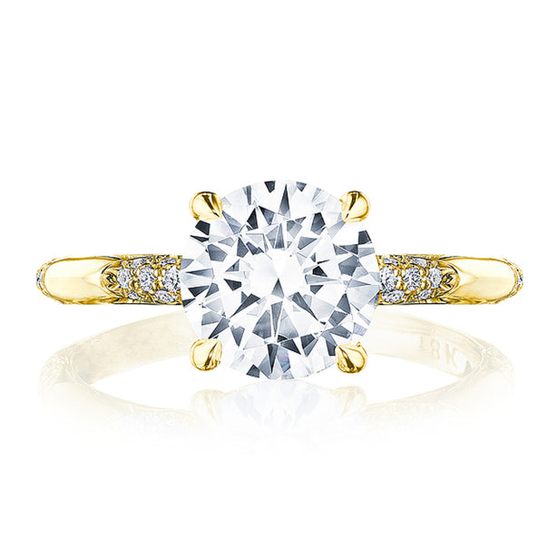 Tacori Founder's Collection Halfway Diamond Engagement Ring