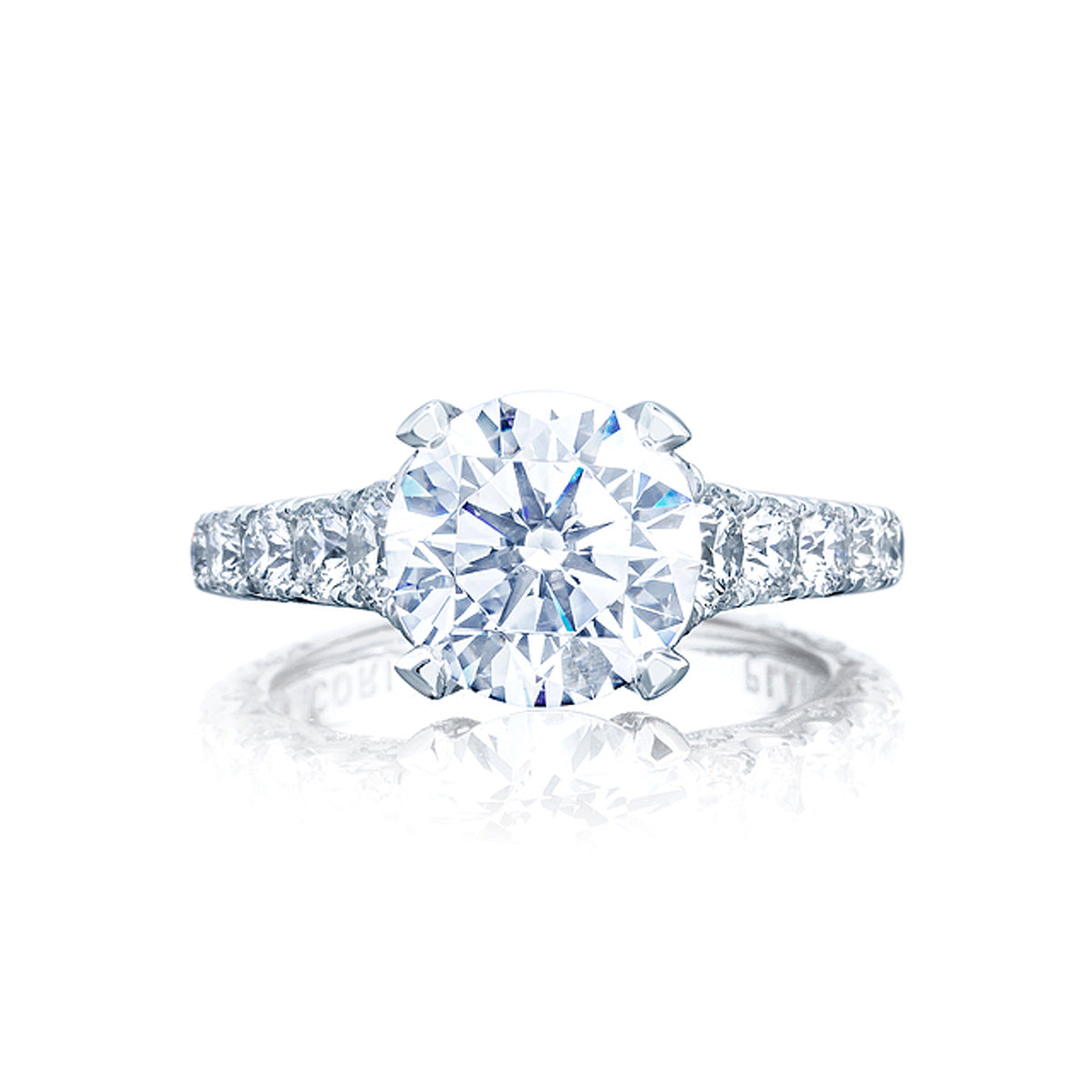 Tacori Round Solitaire Diamond Ring