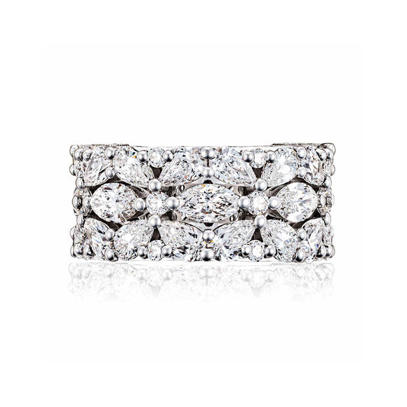 Tacori East West Marquise and Pear Diamond Band
