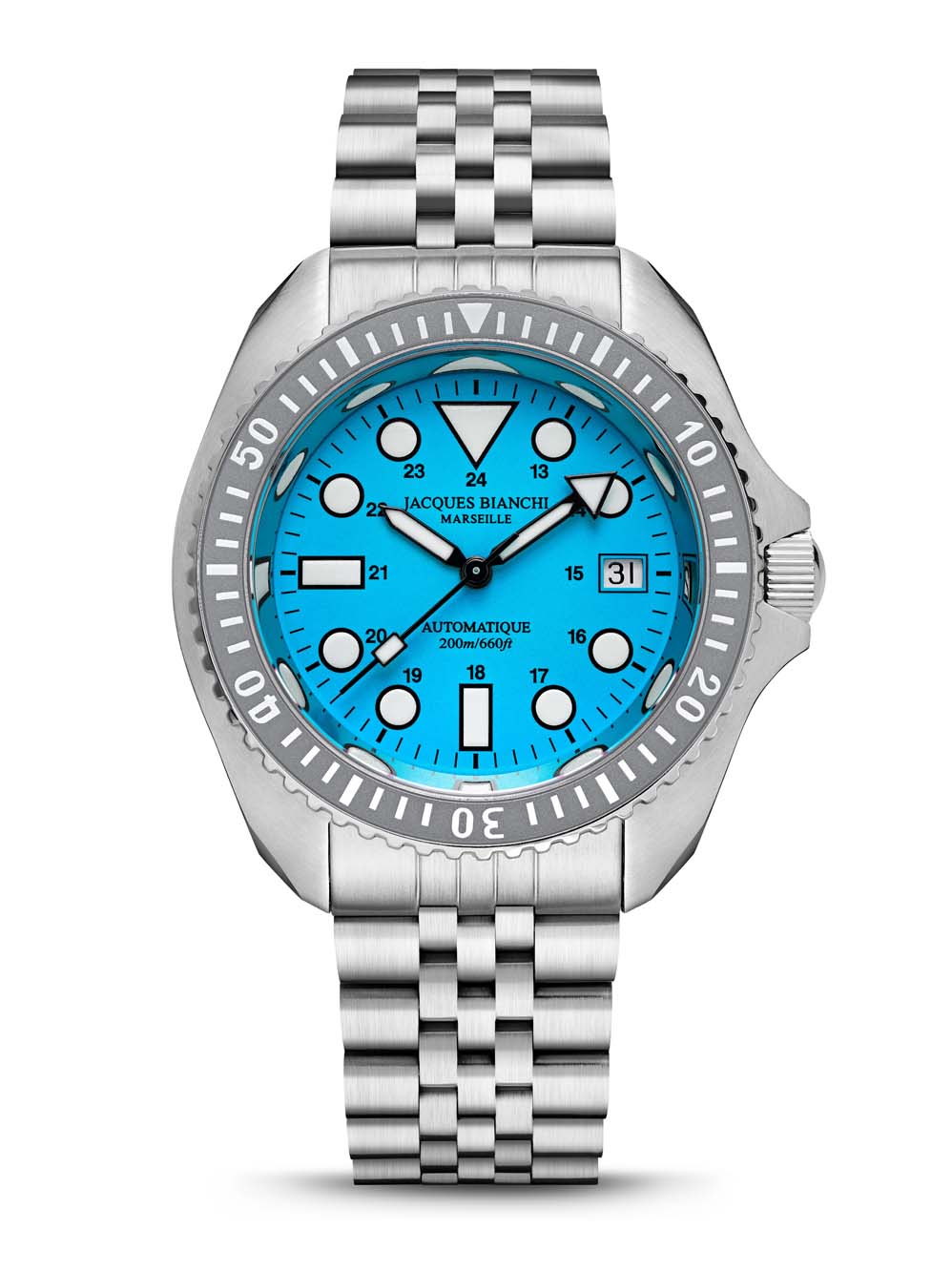 Jacques Bianchi JB200 AquaStrike Cerulean Blue