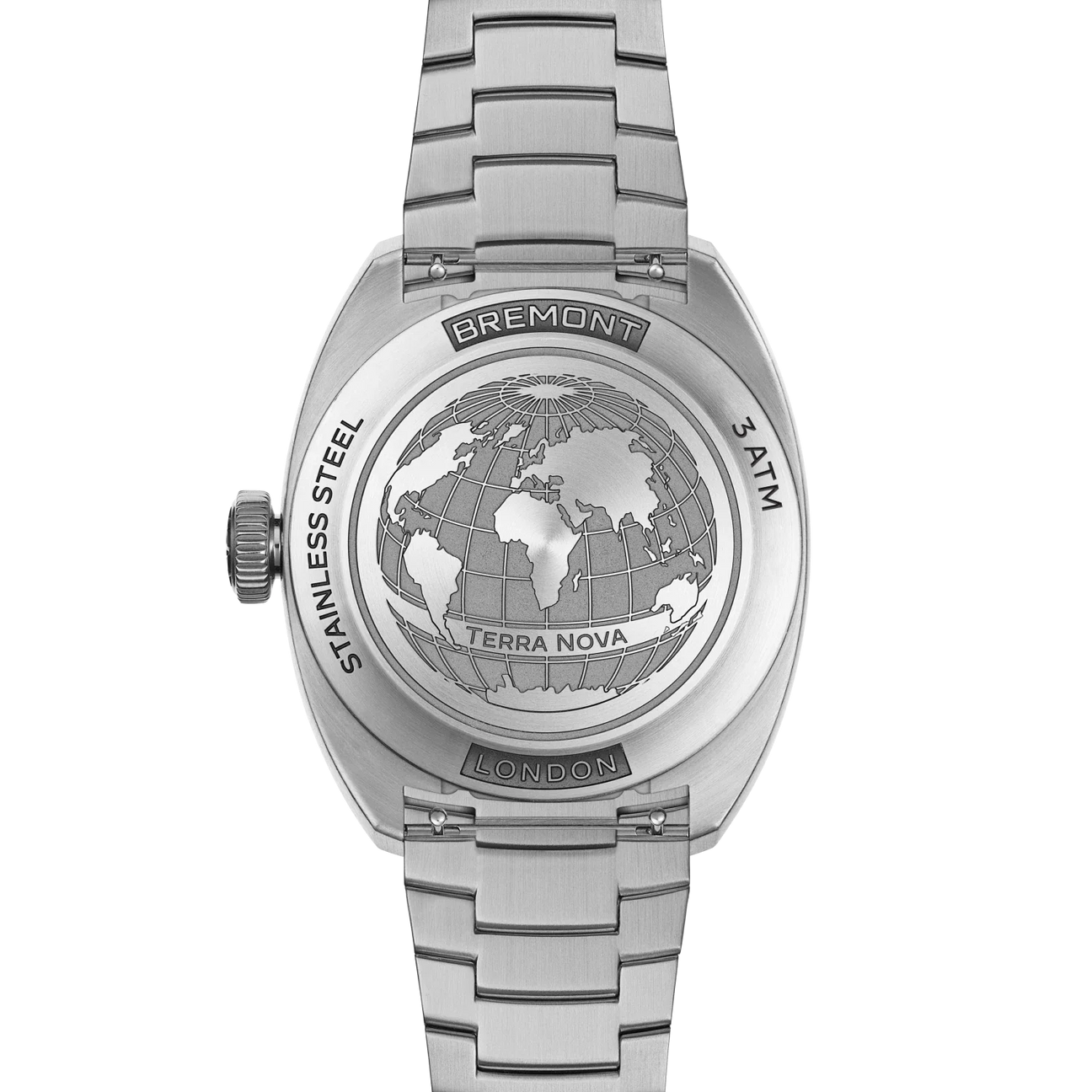 Bremont Terra Nova Jumping Hour 38mm TN38-JH-SS-CC-B