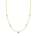 J'evar Lotus Petals By The Yard Necklace