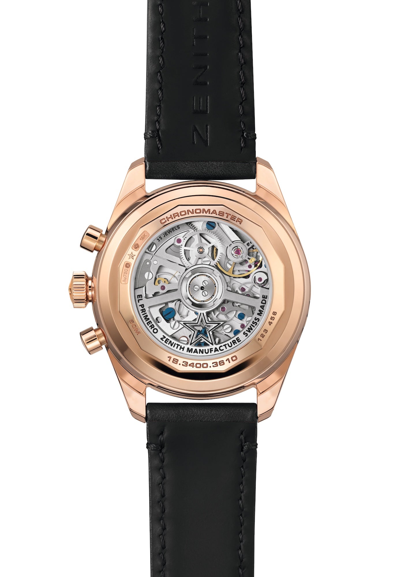 Zenith Chronomaster Original Triple Calendar 18k Rose Gold 18.3400