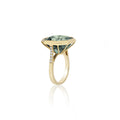 Goshwara Gossip Octagon Prasiolite Ring