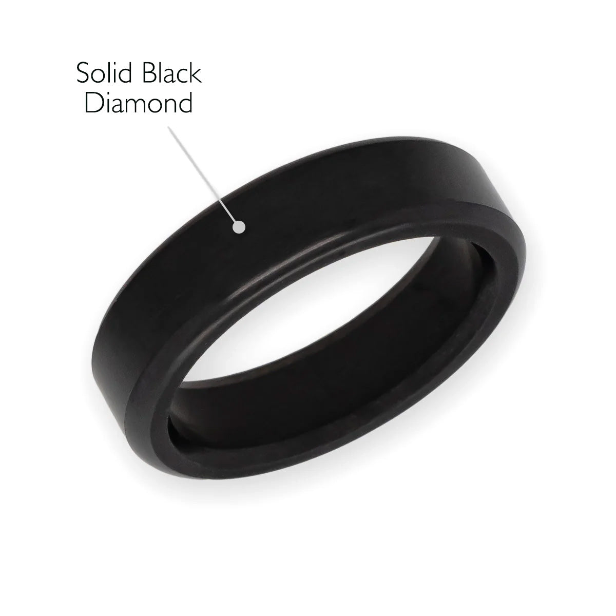 Elysium Black Diamond Kratos Men's Ring