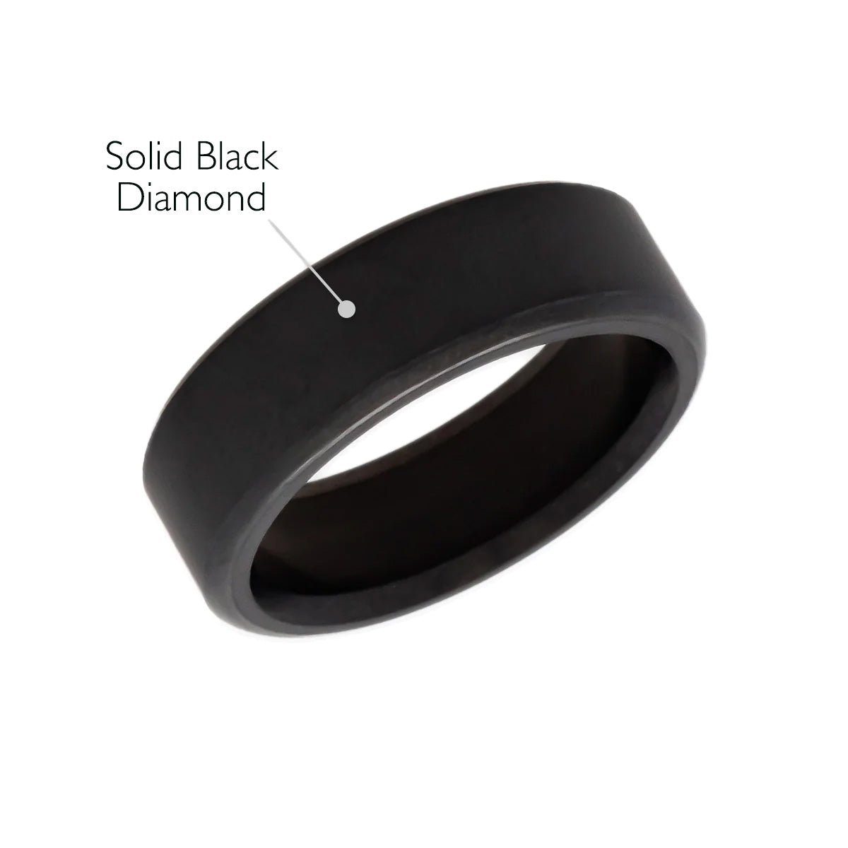 Elysium Black Diamond Kratos Men's Ring