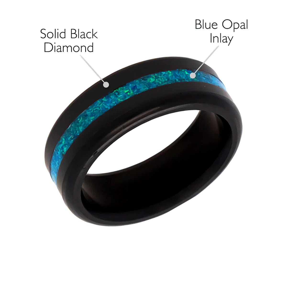Elysium Black Diamond Kratos Blue Opal Inlay