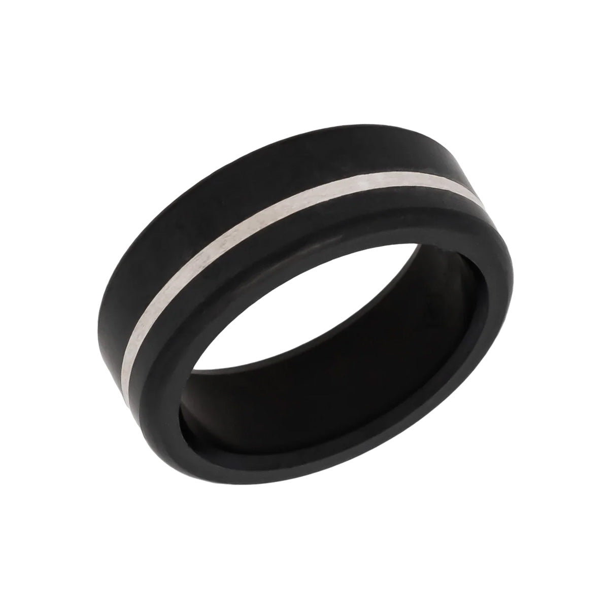 Elysium Black Diamond Kratos Offset Inlay Silver