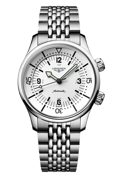 Longines Legend Diver 39mm L3.764.4.16.6 – Topper Fine Jewelers