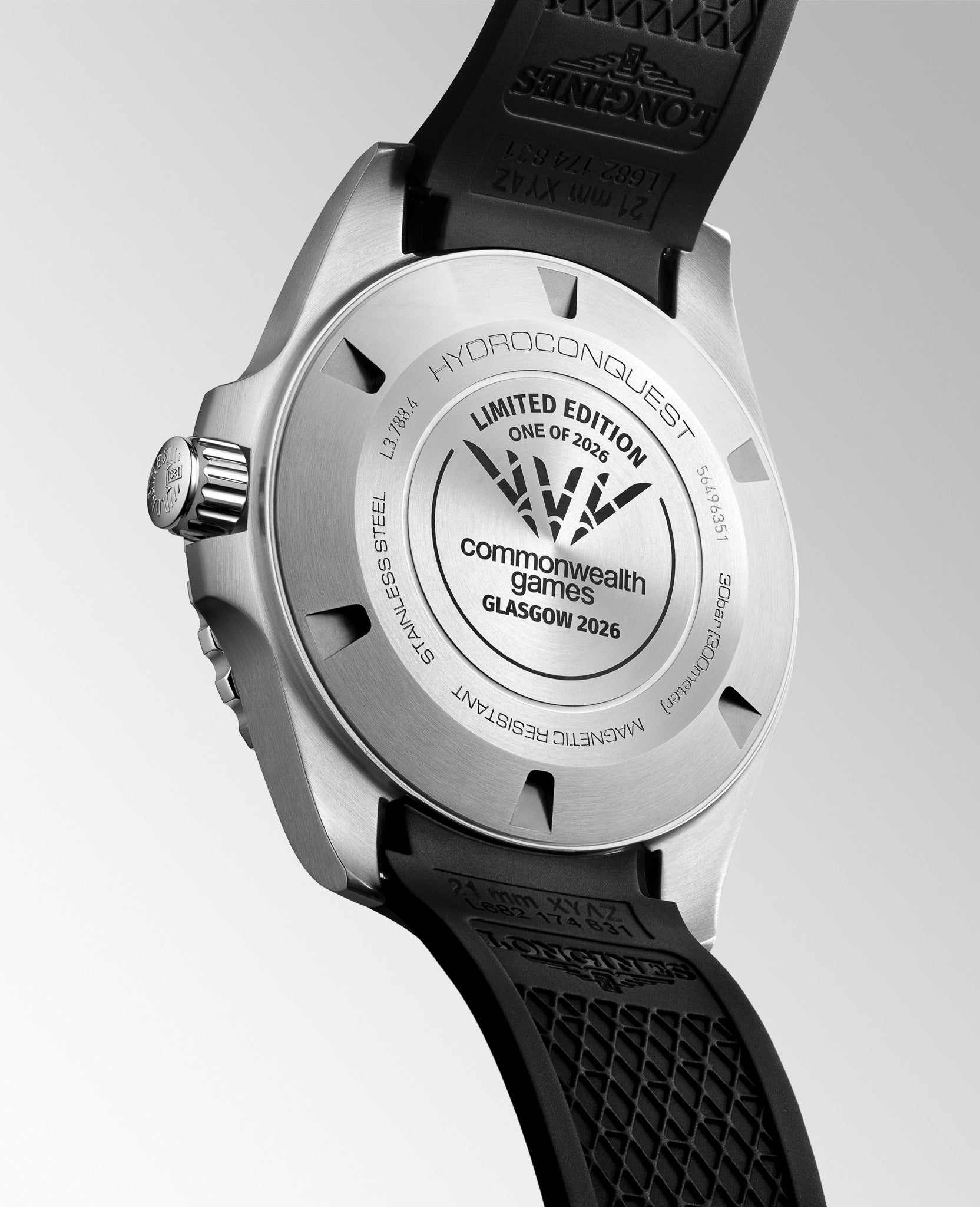 Longines HydroConquest 42mm Commonwealth Games Limited Edition L3.788.4.09.9