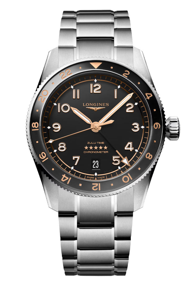 Longines Spirit Zulu GMT 39mm L3.802.4.50.6