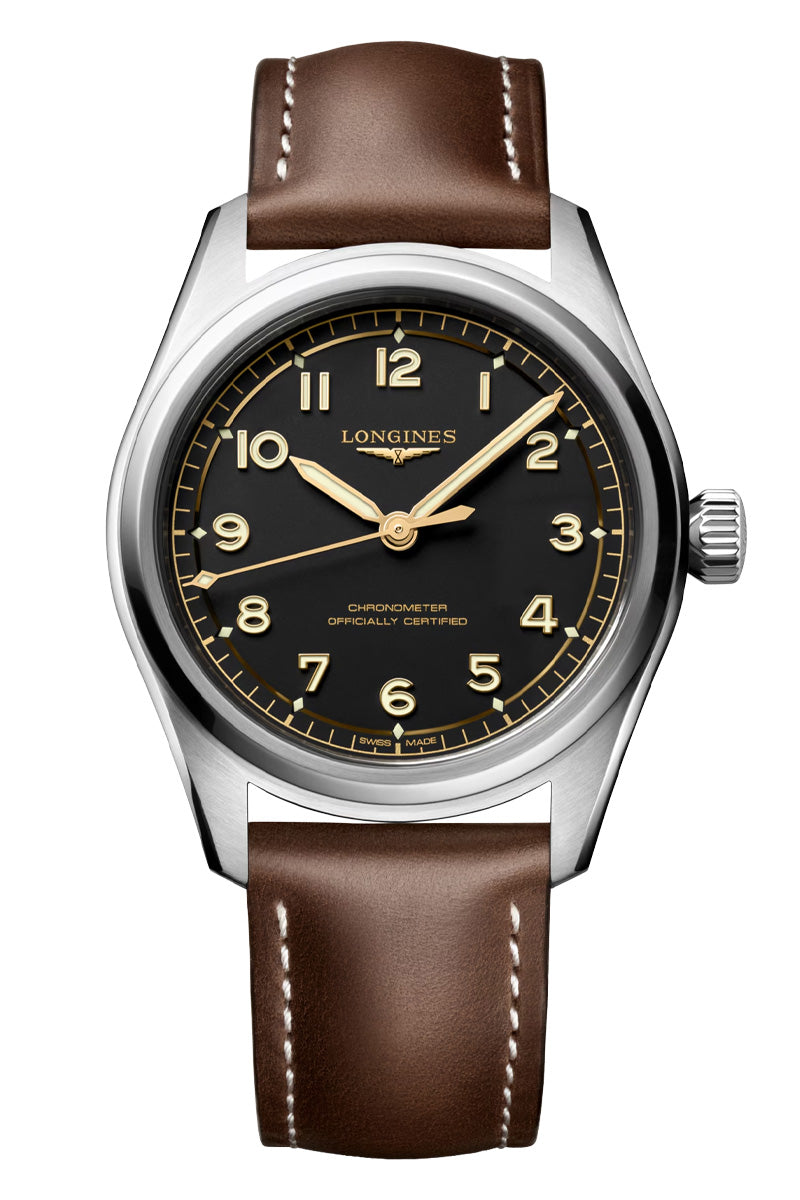 Longines Spirit Pilot 39mm Automatic Chronometer L3.809.4.53.2