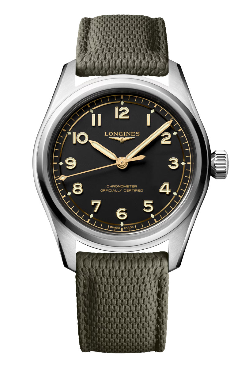 Longines Spirit Pilot 39mm Automatic Chronometer L3.809.4.53.9