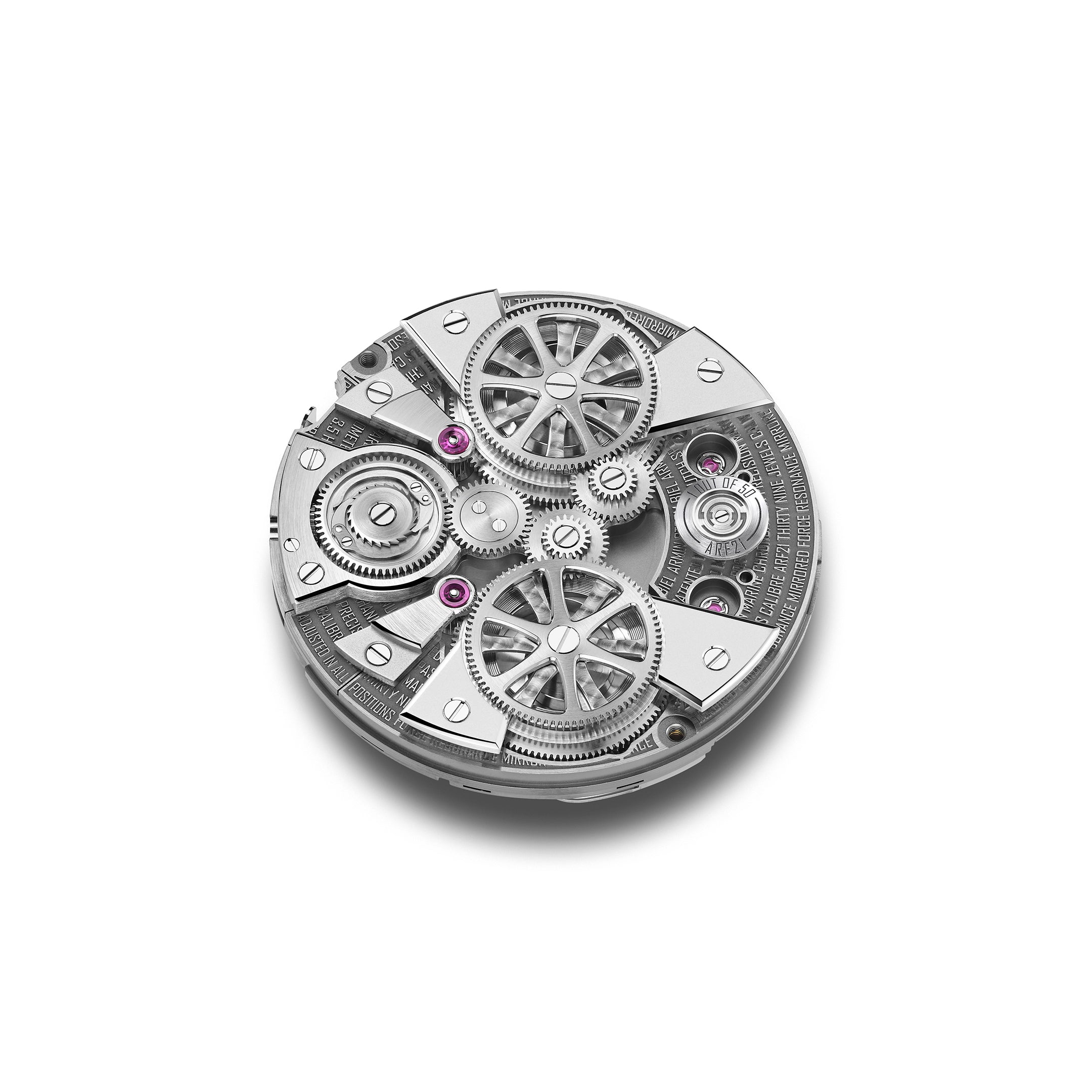 Armin Strom Resonance Mirrored Force Resonance Ice Blue Guilloché Dial ST25-RF.05