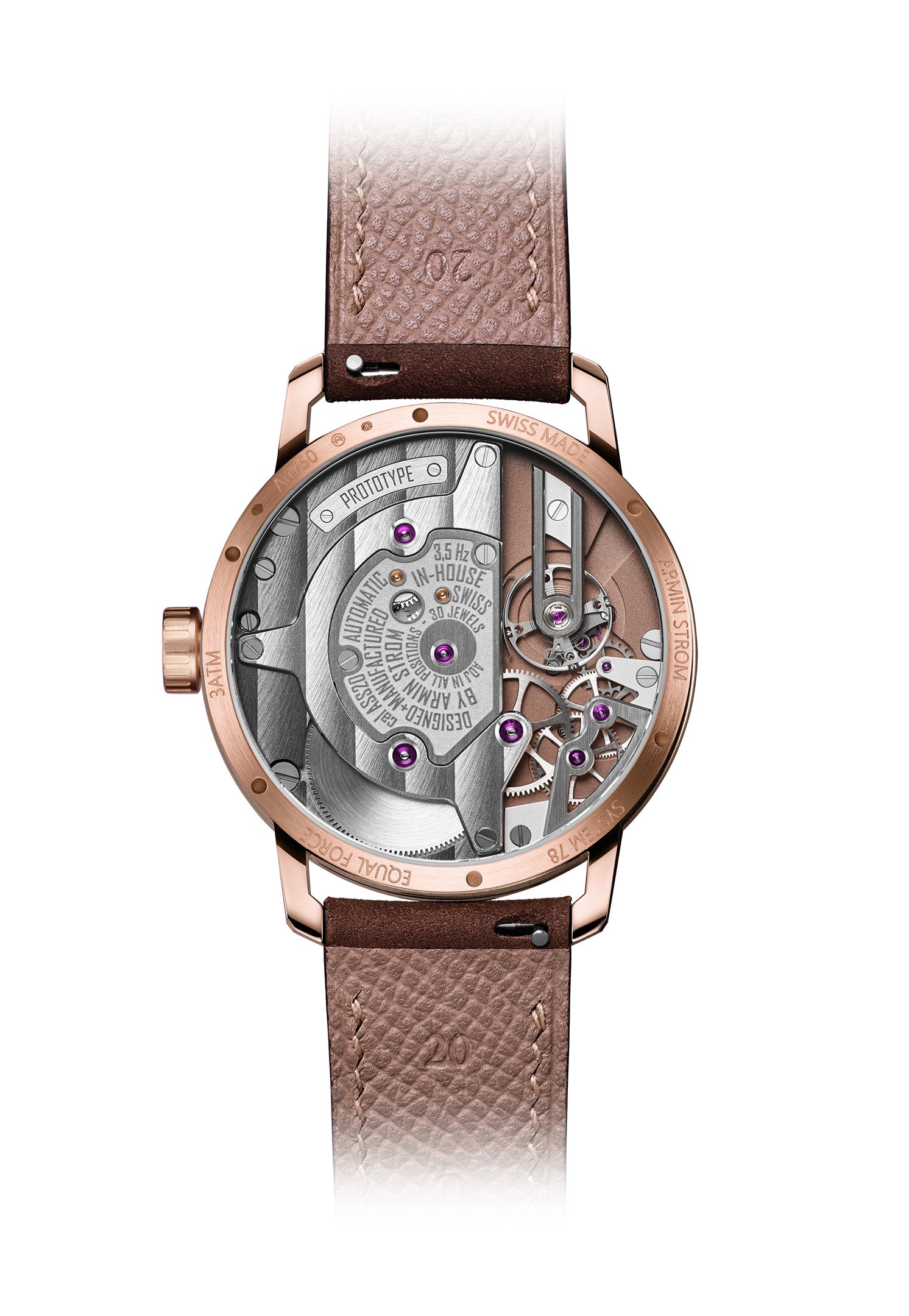 Armin Strom System 78 Gravity Equal Force Ultimate Sapphire Rose Gold RG24-GEF.SA
