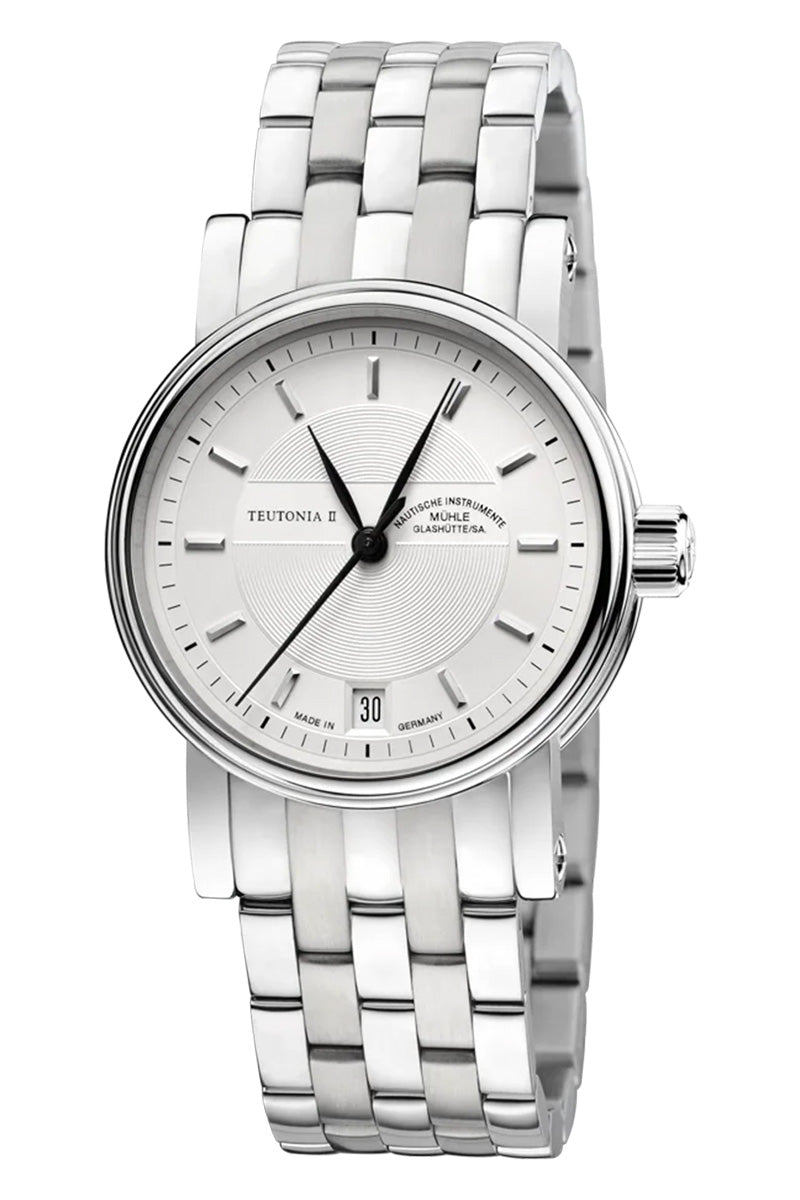 Mühle Glashütte Teutonia II Medium Silver  M1-30-25-MB