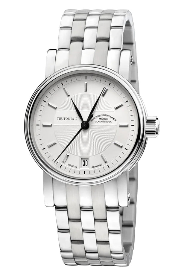 Mühle Glashütte Teutonia II Medium Silver  M1-30-25-MB