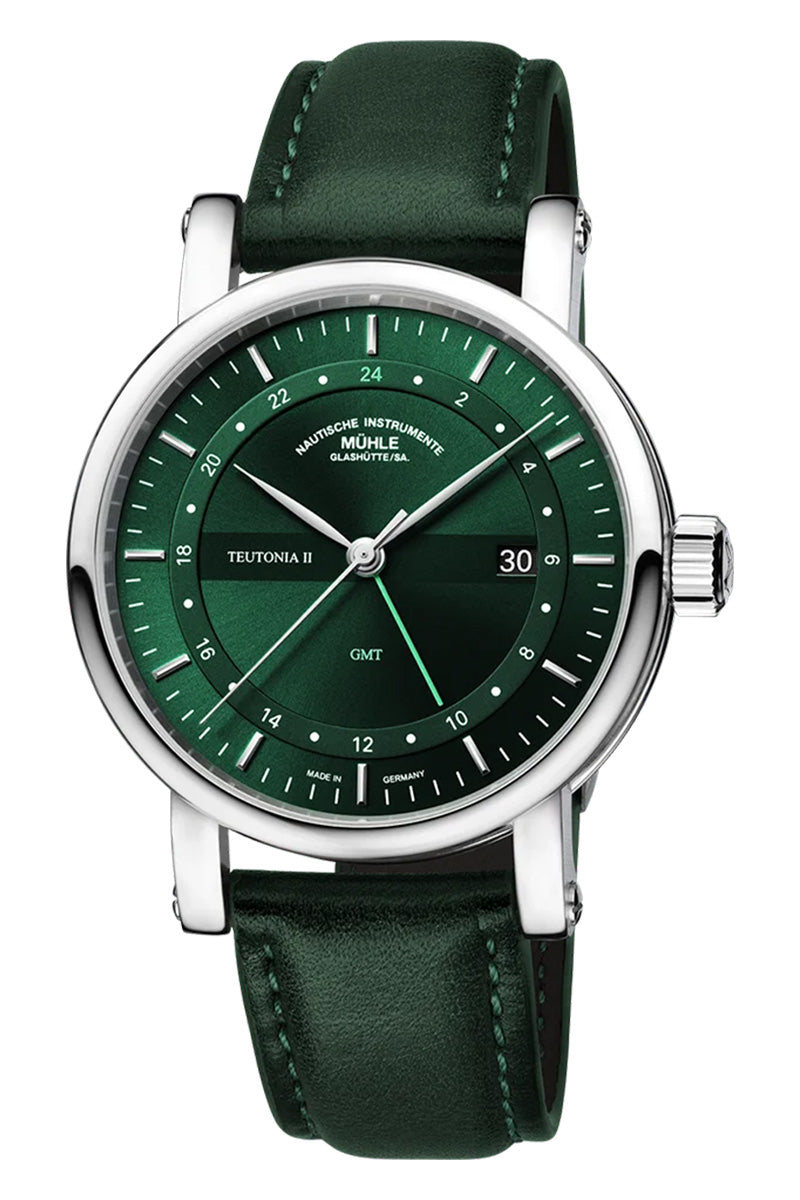 Mühle Glashütte Teutonia II GMT M1-33-96-LB-II
