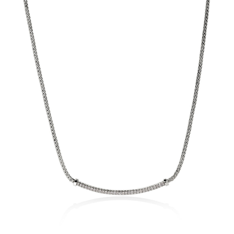 John Hardy JH Essensials Diamond Pavé Necklace