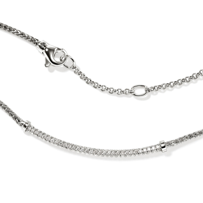 John Hardy JH Essensials Diamond Pavé Necklace