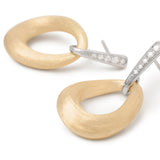 Marco Bicego Lucia Diamond Loop Earrings