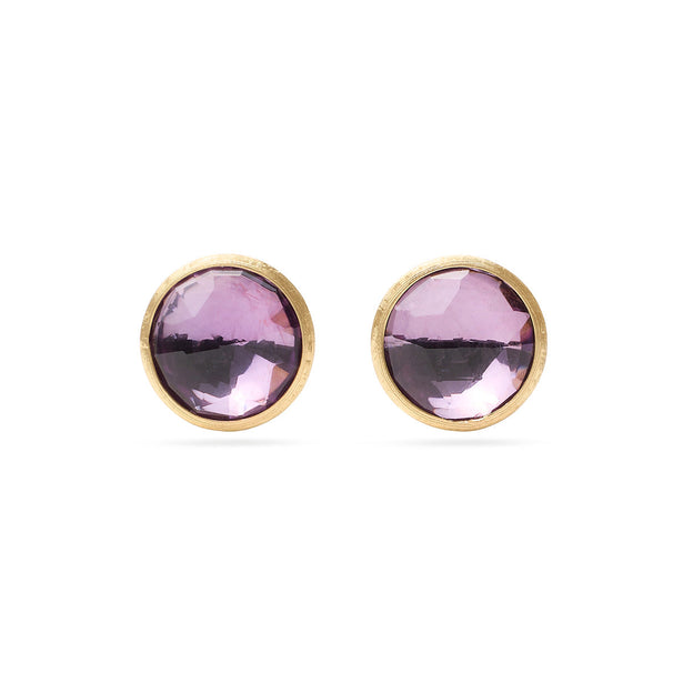 Marco Bicego Jaipur Color Amethyst Stud Earrings Large