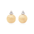 Marco Bicego Africa Stud Earrings With Diamonds