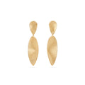 Marco Bicego Lunaria Twist Pendant Leaf Earrings
