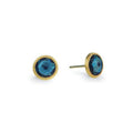 Marco Bicego Jaipur London Blue Topaz Stud Earrings OB957-TPL01-Y