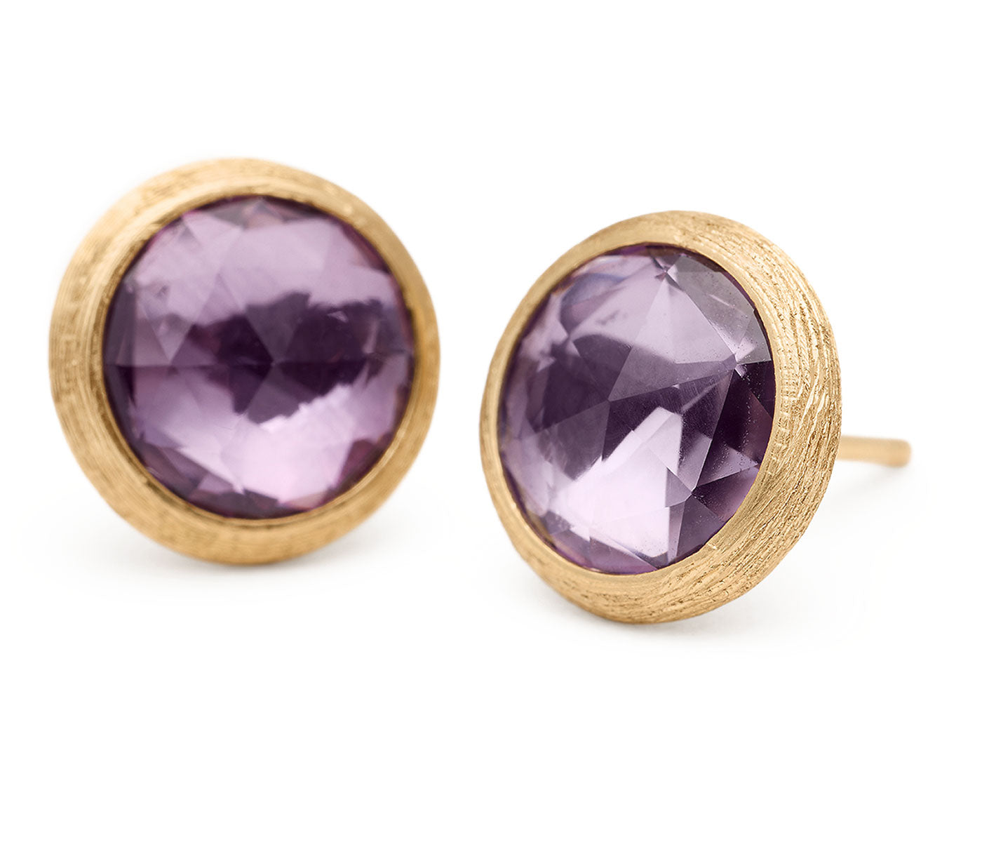 Marco Bicego Jaipur Color Amethyst Stud Earrings