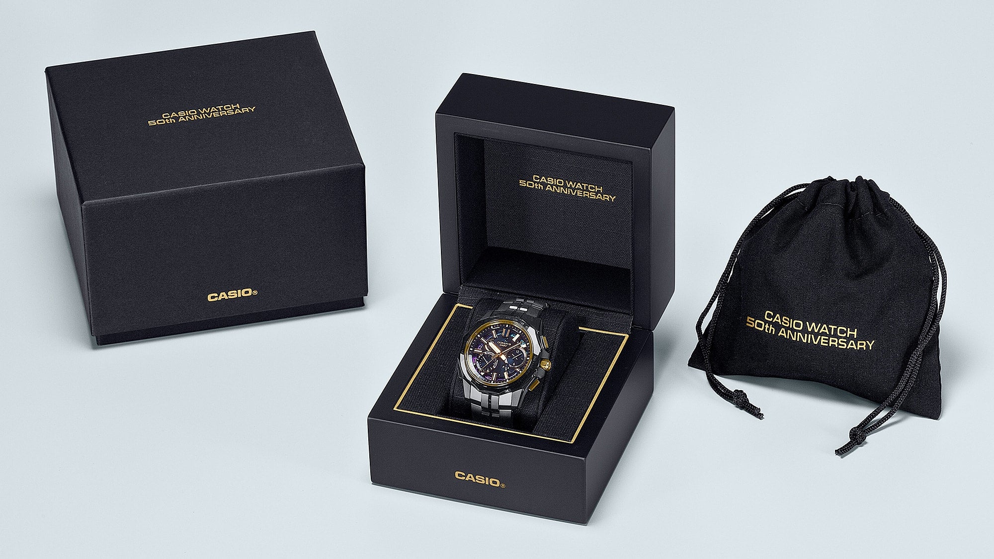 Oceanus "Manta" SG1000 Series 50th Anniversary Limited Edition OCW-SG1000ZE-1A