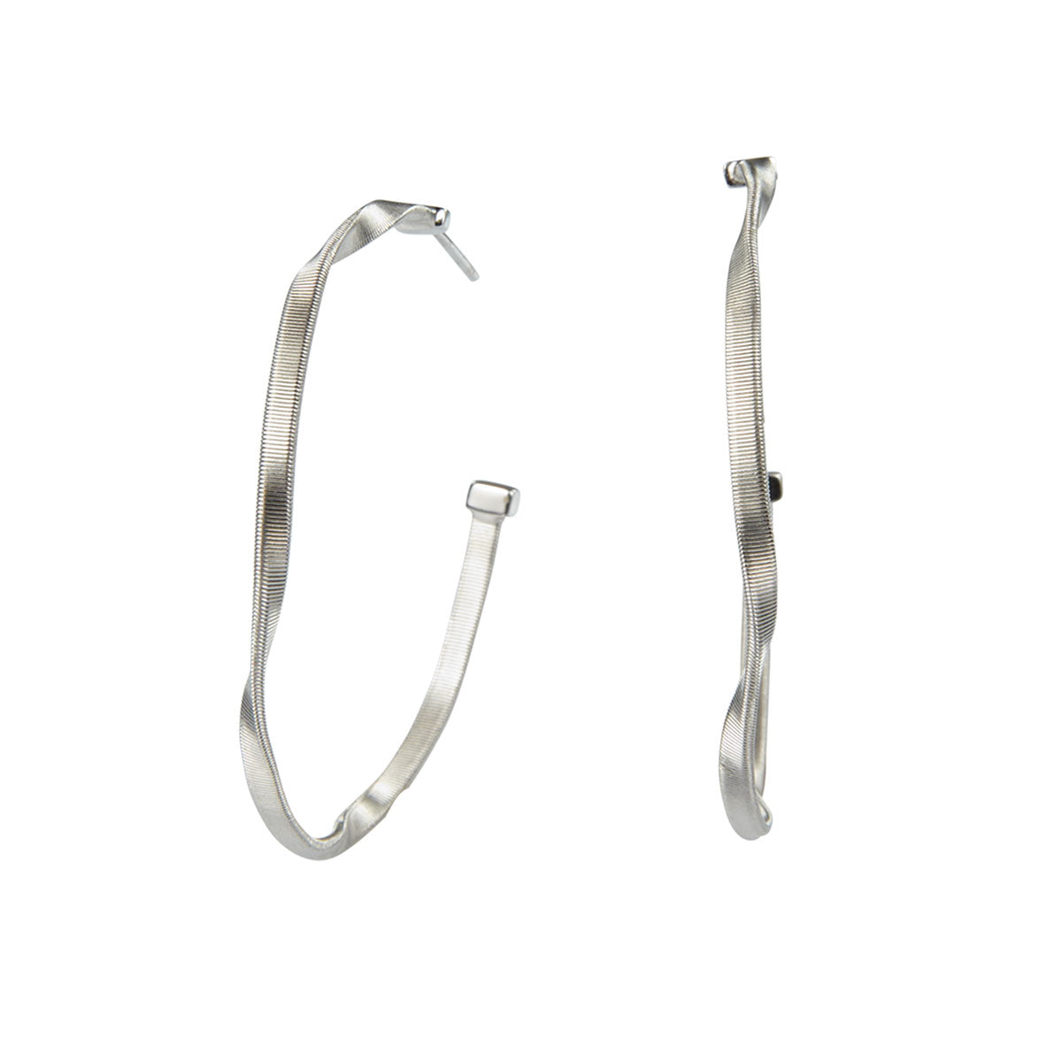 Marco Bicego Marrakech Twisted Medium Hoop Earrings