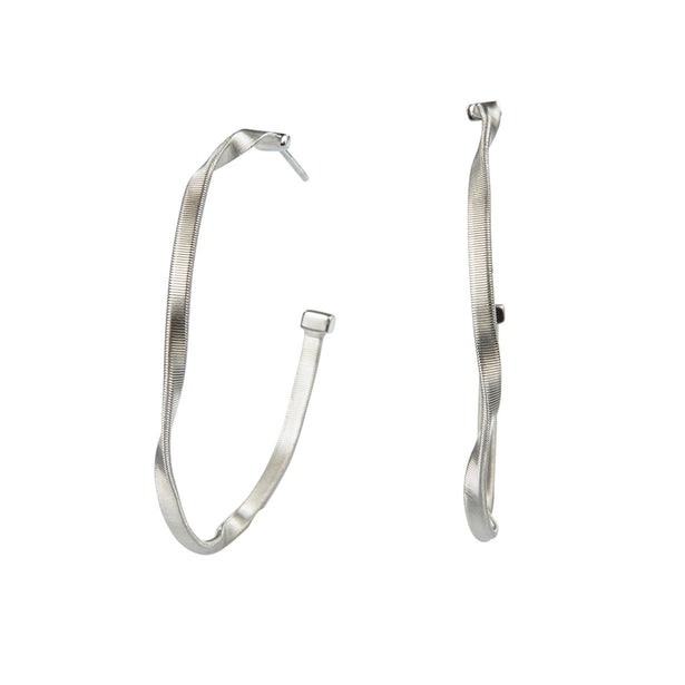 Marco Bicego Marrakech Twisted Medium Hoop Earrings