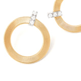 Marco Bicego Masai Circular Earrings With Diamonds