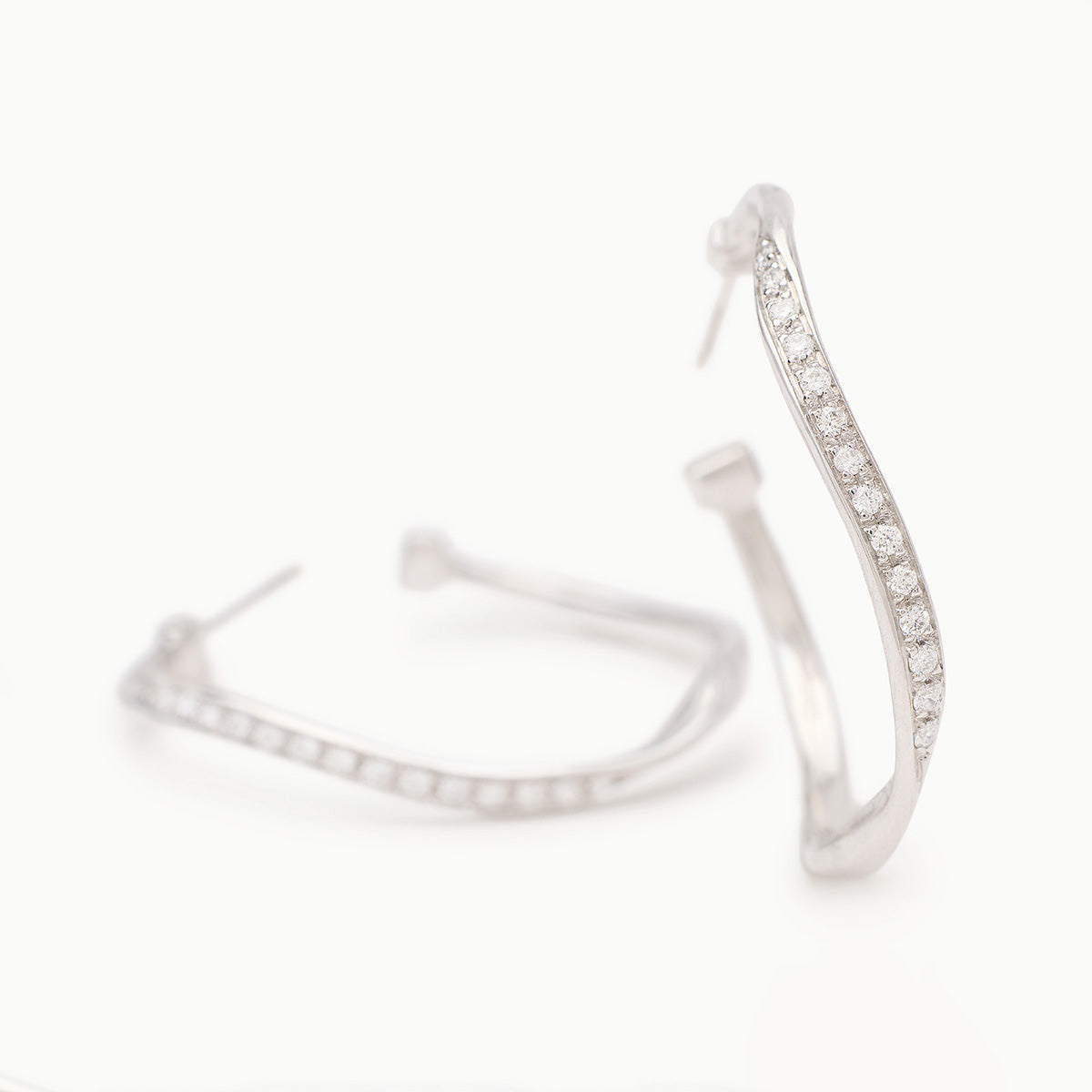 Marco Bicego Marrakech Diamond Hoop Earrings