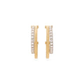 Marco Bicego Masai Double Hoop Earrings With Diamonds