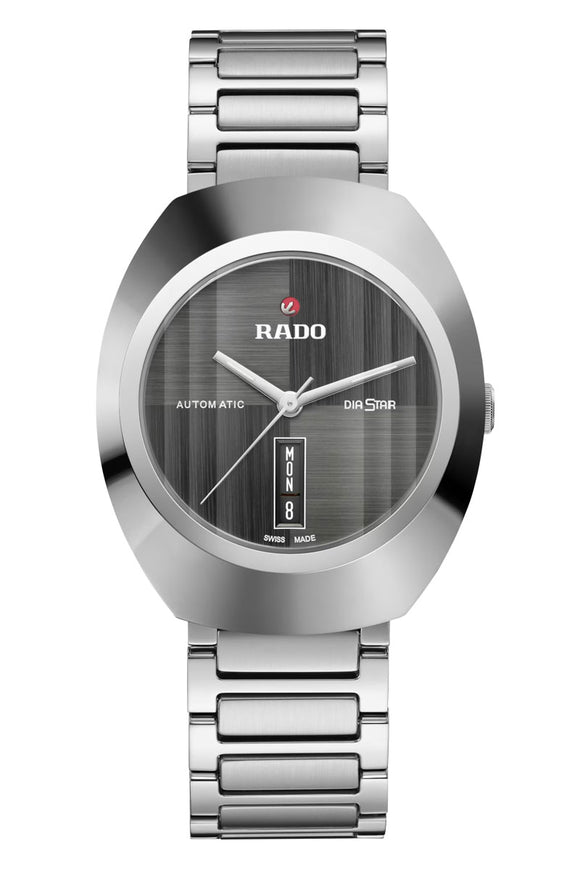 Amazon.com: Rado DiaStar Original Silver, Swiss Quartz 35 mm : Clothing,  Shoes & Jewelry