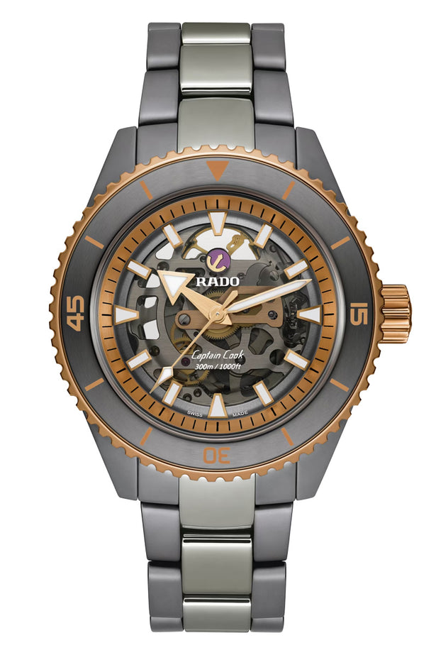 Rado Captain Cook High-Tech Ceramic Skeleton R32148162