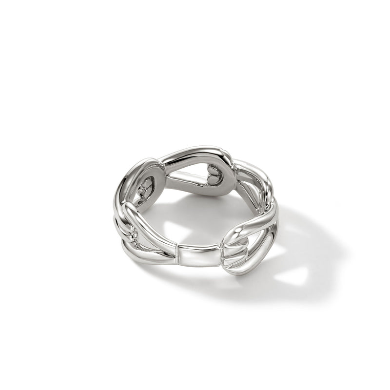 John Hardy Surf Link Diamond Ring