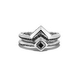 John Hardy Tiga Stacking Ring Duo