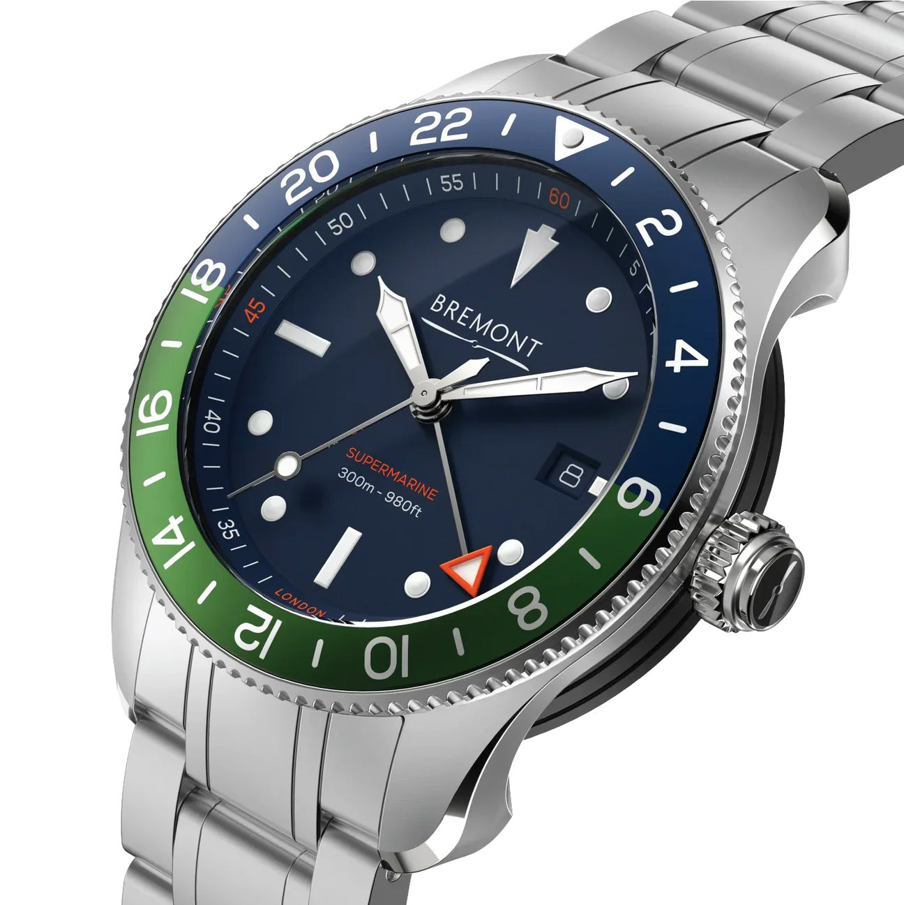 Bremont Supermarine S302 GMT S302-BLGN-B